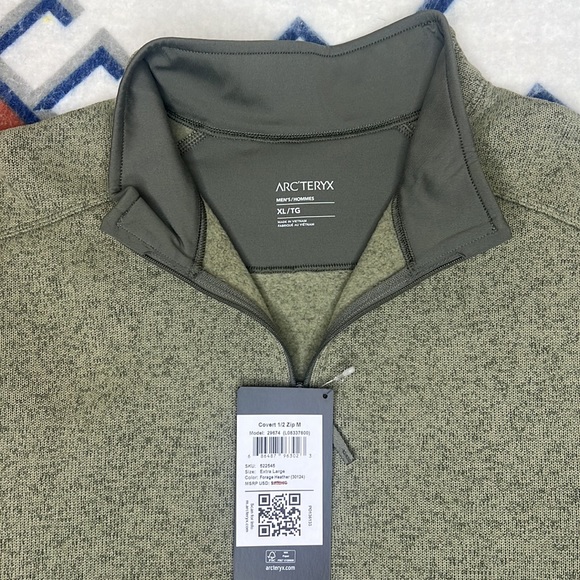 Arc'teryx Covert Half-Zip Fleece Men's - Picture 7 of 11